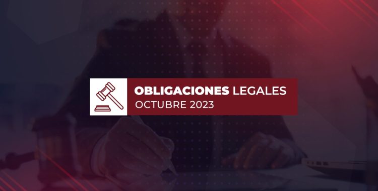 Obligaciones legales octubre
